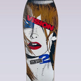 Aggressor 2 - Concave Skateboard Deck - 10"X30.25" - Brown Stain