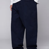 BOYCHIK - 5 Pocket Loose Fit Pant - Blue Black Denim