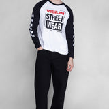 PANTALON BOYCHIK COUPE LARGE EN DENIM BRUT – LAVAGE NOIR RINCÉ