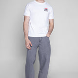 PANTALON BOYCHIK COUPE LARGE EN DENIM BRUT – LAVAGE GRIS