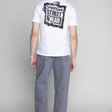 PANTALON BOYCHIK COUPE LARGE EN DENIM BRUT – LAVAGE GRIS