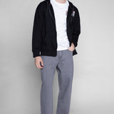 PANTALON BOYCHIK COUPE LARGE EN DENIM BRUT – LAVAGE GRIS