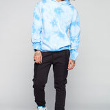 HENDRIX - 5 Pocket Moto Stitch French Terry Jogger - Black