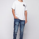 COHEN - 5 Pocket  Cargo Jogger - Vintage Medium Blue