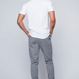 JAGGER - 5 Pocket Classic Knit Jogger - Mid Grey