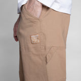 OLI RELAXED WIDE TWILL PANT –  BEIGE