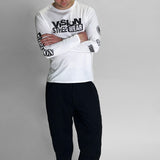 OLI RELAXED WIDE TWILL PANT – BLACK