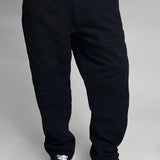 OLI RELAXED WIDE TWILL PANT – BLACK