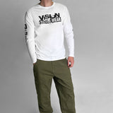 OLI RELAXED WIDE TWILL PANT – OLIVE