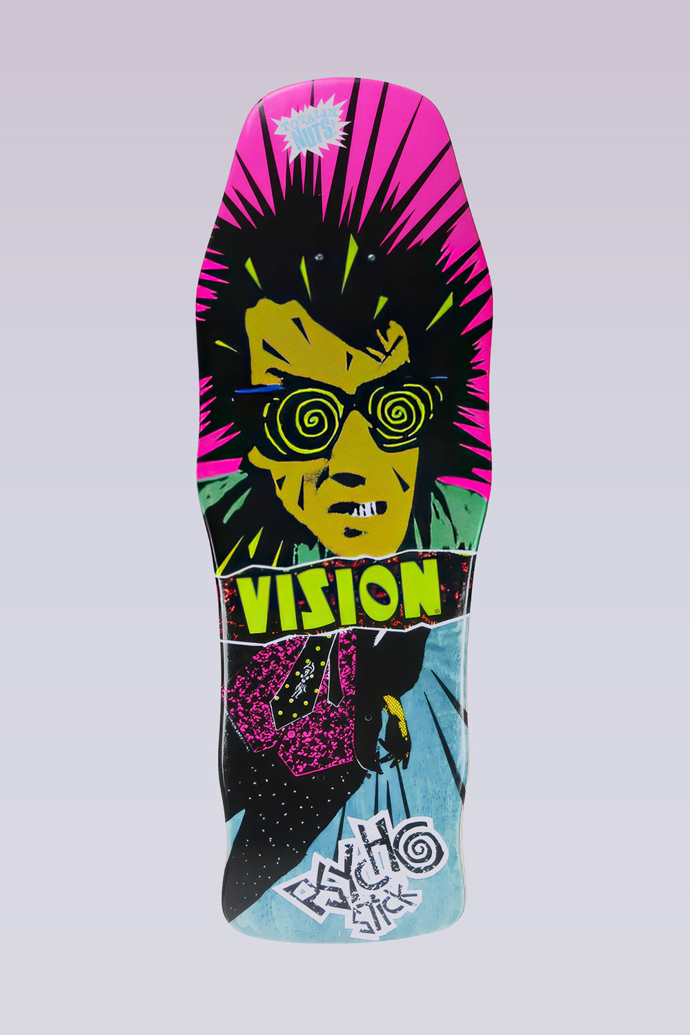 Original Psycho Stick - Skateboard Deck - 10"X30" - Turquoise Stain