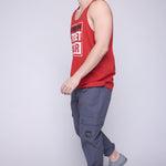 Vision Street Wear Tank Top Classic Box Logo Red
