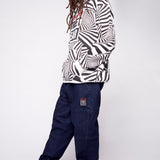 OLI - Loose Fit Pant with Adjustable Hems - Indigo Denim