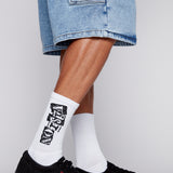 6 Pack Crew Socks - IVORY