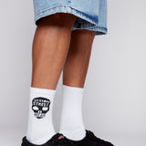 6 Pack Crew Socks - IVORY