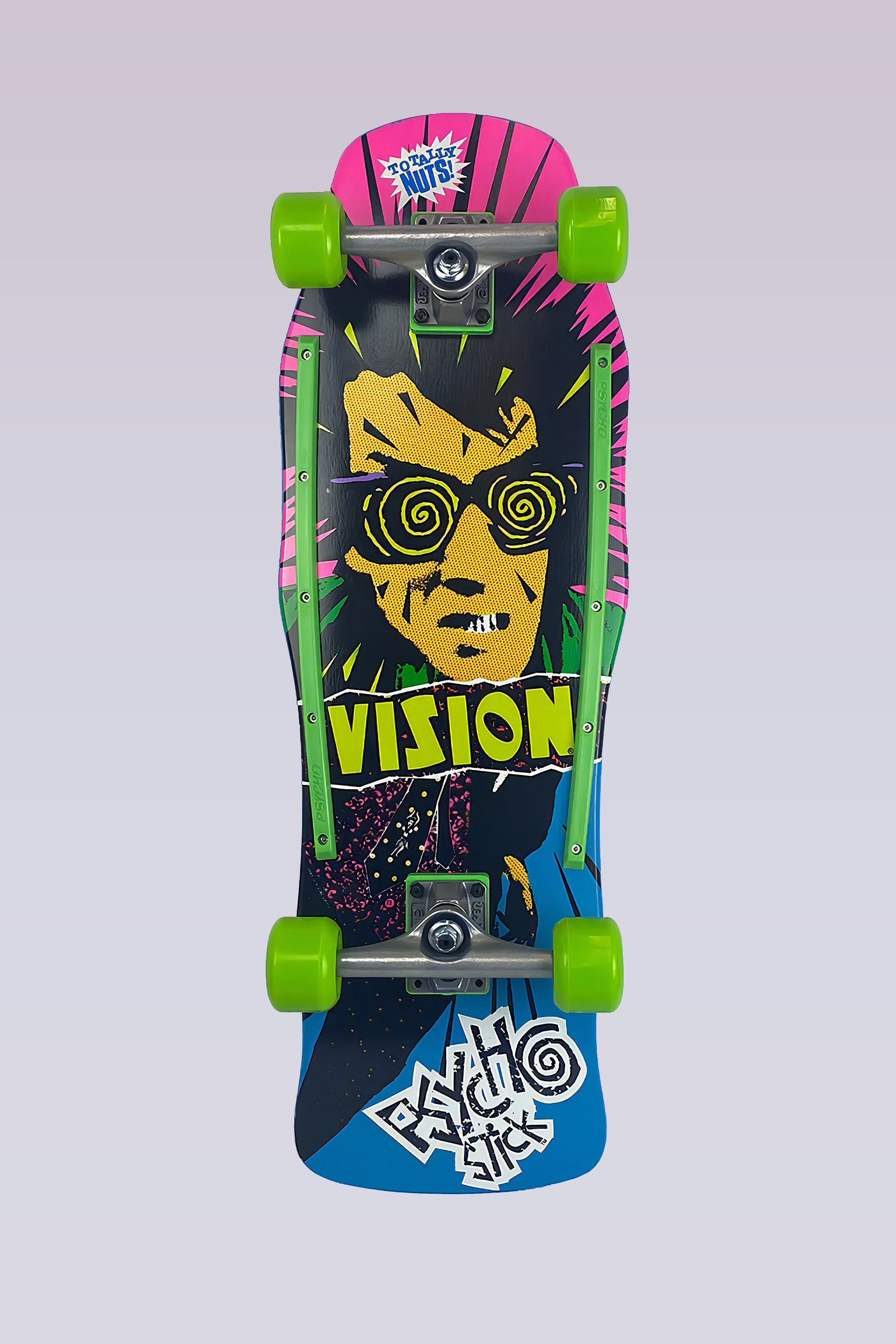 Original Psycho Stick Complete Skateboard - 10"x30" - Blue