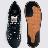 Canvas High Top Sneakers - Black Stars AOP