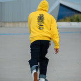 Vision Street Wear Team Logo Hoodie Yellow