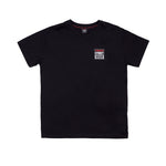 Vision Street Wear Safety Pin Logo T-Shirt Black