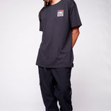 Vision Street Wear Safety Pin Logo T-Shirt Black