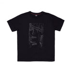 Vision Street Wear Face Print Logo T-Shirt Black