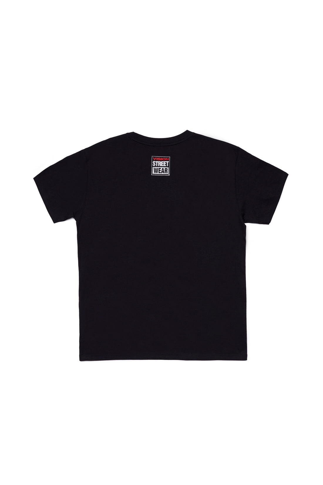 Vision Street Wear Face Print Logo T-Shirt Black