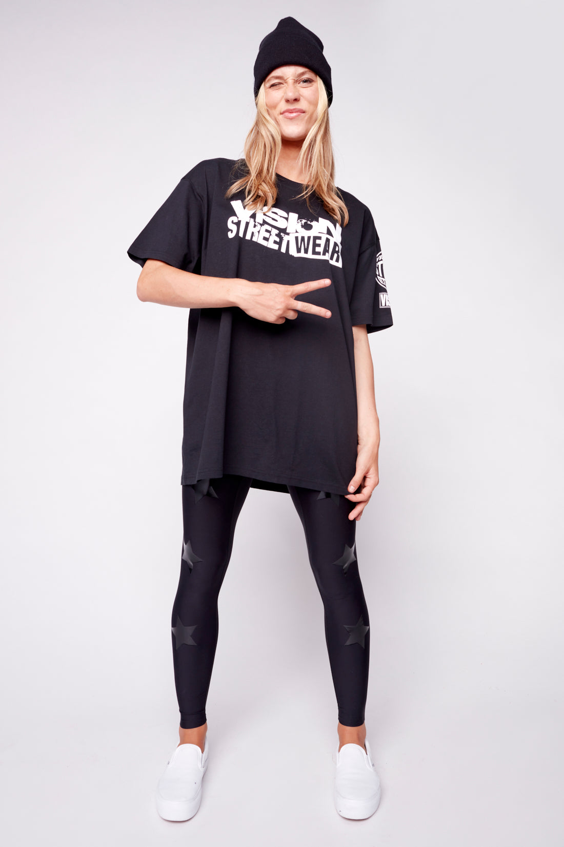 Vision Street Wear Team Logo T-Shirt Black
