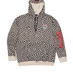 Vision Street Wear Broken Checks Hoodie Bone
