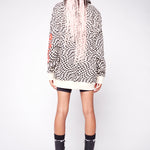 Vision Street Wear Broken Checks Hoodie Bone