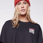 Vision Street Wear Cuffed Skateboard Beanie With Large Logo Patch Red