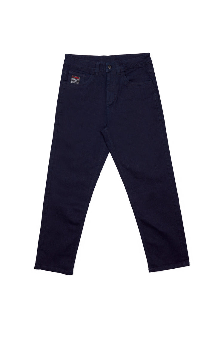 Vision Street Wear BOYCHIK 5 Pocket Pant in Stretch Raw Denim Indigo