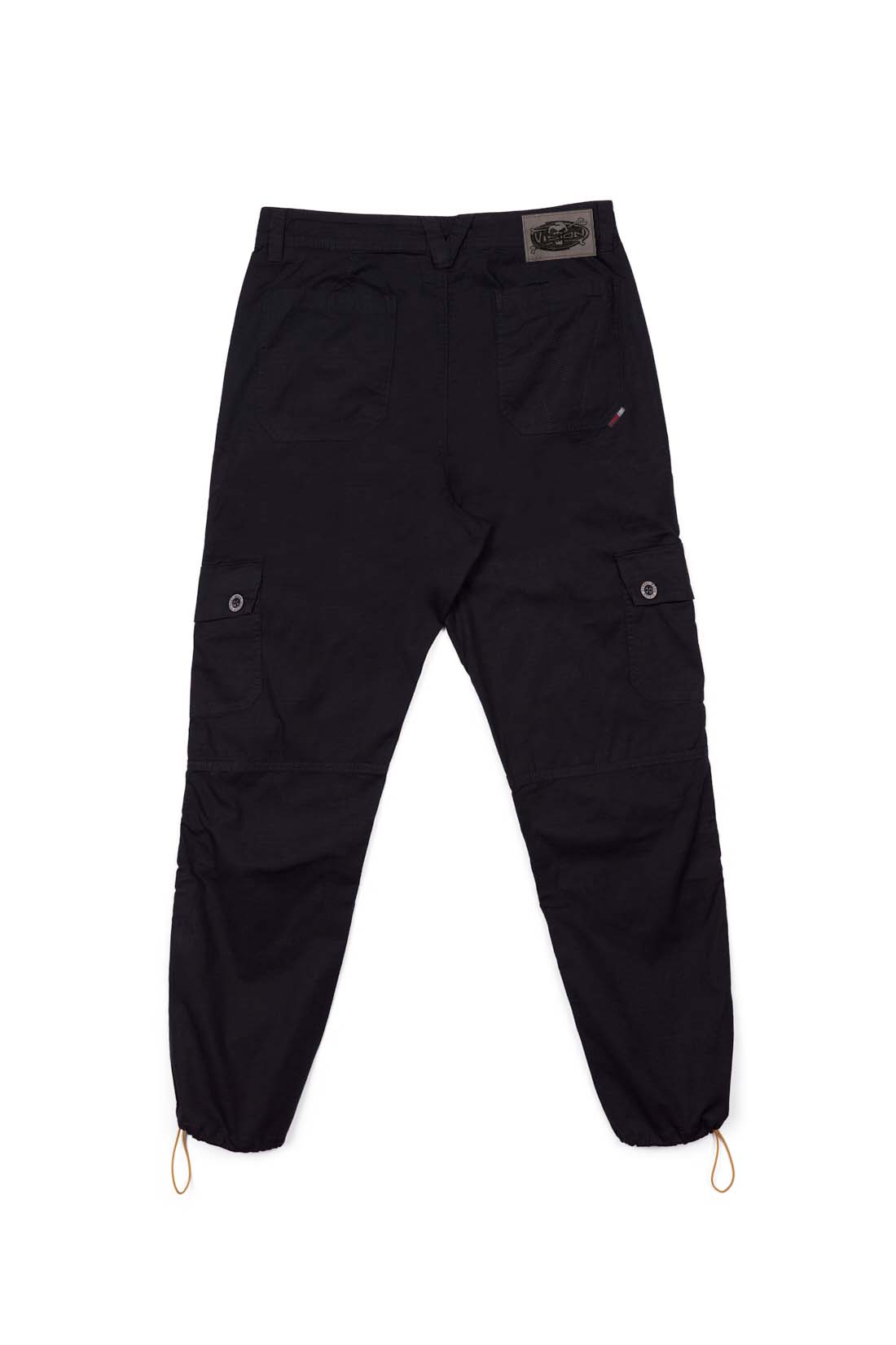 Vision Street Wear GELFAND Cargo Straight Leg Ripstop Pant Black